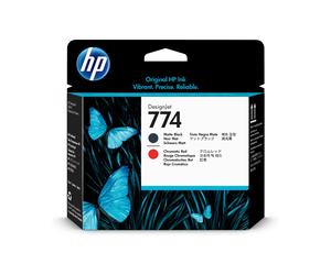 Déstockage Tête Noire Mate & Rouge Chromatique HP 774 P2V97A