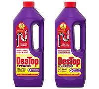 DESTOP Déboucheur Gel Express - Le lot de 2 x 4 doses Flacon de 950ml