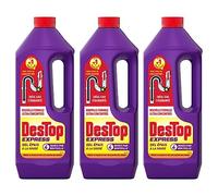DESTOP Déboucheur Gel Express - Le lot de 3 x 4 doses Flacon de 950ml