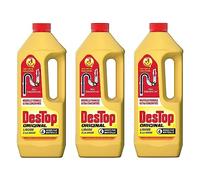 DESTOP Déboucheur Liquide ORIGINAL - 4 doses par Flacon de 950ml - Lot de 3