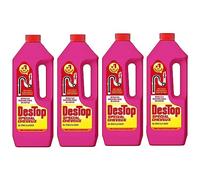 DESTOP - Déboucheur Spécial Cheveux 1L - le Lot De 4