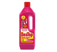 DESTOP Déboucheur Spécial Cheveux Gel Epais à la Soude pour tous Types de Canalisations 1L