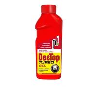 DESTOP - Déboucheur Turbo 5 Min Gel Javel Déboucheur Super Concentré 50Cl - Lot De 4 - Vendu Par Lot