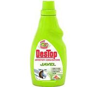 DESTOP Lot de 2 x 750ml Gel Entretien Canalisation Javel Parfum Fraîcheur Agrumes