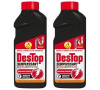 DESTOP Gel Déboucheur Surpuissant - 2 doses - Lot de 2 x 500ml