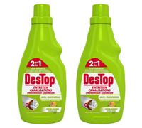 Destop Lot de 2 Gels Entretien Canalisations Javel Parfum Fra¿cheur Agrumes - 750 ml