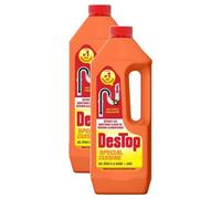 DESTOP Lot de 2 Gels Spécial Cuisine Déboucheur Canalisation Flacon de 1 l