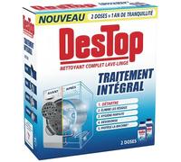 DESTOP Lot de 2 nettoyants complets lave-linges - Traitement intégral - 500 ml