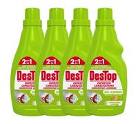 Destop Lot de 4 Gels Entretien Canalisations Javel Parfum Fra¿cheur Agrumes - 750 ml