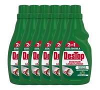 DESTOP Lot de 6 Gels Entretien Canalisations - Fosse Septique - 750 ml Parfum Menthe