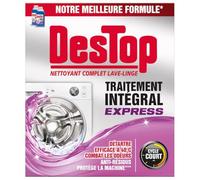 DESTOP Nettoyant Lave-Linge Express, Anti-Calcaire, Anti-Moisissure - 2 doses