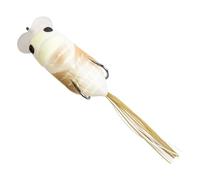 Destres de cycade : leurres de poisson noir, leurre de bar | Trout Dame les poissons du lac, leurres à truites doubles de 65 mm pour celle de la rivière | Simulation Appâts