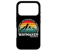 Destressed Way Maker Miracle Worker Light in The Darkness Coque pour iPhone 17 Pro