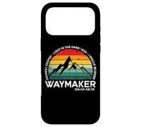 Destressed Way Maker Miracle Worker Light in The Darkness Coque pour iPhone 17 Pro Max