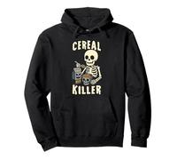 Destructeur de céréales drôle Squelette Petit Budget Halloween Sweat à Capuche