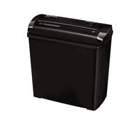 Destructeur de documents Fellowes P-25S Découpe en bandes 7mm, Fente 22cm, Capacité 5 feuilles, Panier 11L, Dimensions 301.6x160.3x300mm