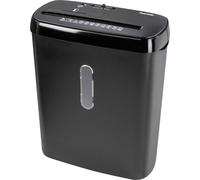 Destructeur de documents Hama Basic S8CD 9 feuille(s) destruction par bandes 6 mm P-1 11 l Détruit également les CD, les DVD