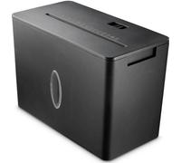 Destructeur de documents Hama Safe X40-B 4 feuille(s) 4 x 33 mm P-4 8 l Détruit également les cartes de crédit