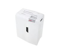 HSM Destructeur de documents shredstar X10 – Sécurité 3, 10 feuilles, coupe 4,5x30 mm Blanc/Argent