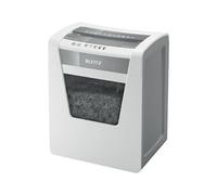 Leitz Destructeur de documents IQ Office P-5 10 feuilles particules 2x15 mm 23l agrafes/trombones
