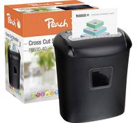 Peach PS500-40 destructeur de papier Destruction croisée 68 dB Noir