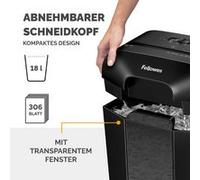 Fellowes LX Series LX70 destructeur de papier Blanc