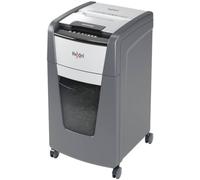 Rexel 2020225X Auto+ 225X - Destructeur de Documents Automatique Coupe Croisée Sécurité P4, Capacité 225 Feuilles, Corbeille 60 litres Amovible, Roulettes Pivotantes