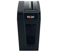 Rexel 2020126 Secure X8-SL Whisper-Shred - Destructeur de Documents Coupe Croisée Sécurité P4, Capacité 9-8 Feuilles (70-80 g/m²), Corbeille 14 litres Amovible
