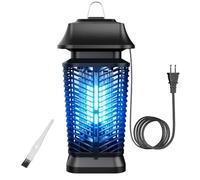 Destructeur de moustiques extérieur et intérieur 20 W, 4000 V avec | Piège à moustiques électrique, moderne et élégant pour la maison, le patio, le bureau, la cour