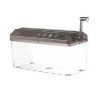 Destructeur de papier manuel portable - Mini outil de découpe de documents portatif, dispositif de déchiquetage de bureau compact, poignée rotative lisse | Déchiqueteuse de protection de la vie privée