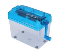 Destructeur de Papier Portable à Main A6, broyeur Manuel de Papier, Machine de déchiquetage de Coupe de Bande, Papeterie de Bureau, Outil de Coupe de Documents A6 pour Le Bureau,