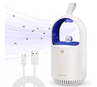 Destructeur d'insectes électrique - 【2020 améliorée】 USB LED UV - Lampe anti-moustiques pour chambre d'enfant, chambre à coucher, salon