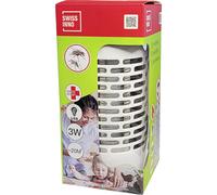 SwissInno Piège à insectes LED 3W – Lampe anti-moustiques et mouches – Intérieur