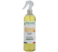 PRONET NATURE - Destructeur d'odeurs - Elimine les mauvaises odeurs ambiantes - Efficace sur textiles, tissus d’ameublement - Sans trace ni résidus - 98% ingrédients naturels - Fleur de Tiaré - 500ml
