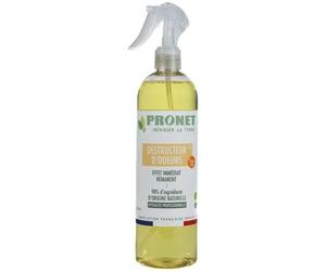 Destructeur d'odeur - PRONET NATURE - Pulvérisateur - 500ml - Parfum fleur de Tiaré