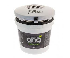 destructeur d'odeurs Ona Breeze + Ona Gel Apple Crumble 4L - Pack complet