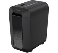 Fellowes LX65 destructeur de papier Destruction croisée 4 cm Noir