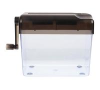 Destructeur Manuel de Documents A6 Compact pour Bureau et Famille | Abs, Design Portable à Main, Protection Secondaire des Dossiers, Style Simple et Élégant pour Systèmes Financiers