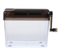 Destructeur Manuel de Papier A6 Mini de Bureau en ABS | Portable, Léger, Protection Secondaire des Dossiers, Style Simple et Chic, Usage École et Systèmes Financiers