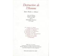 Destruction de l'Homme (Entre Paroles et Silences) - Collectif - William Blake - broché - Livre
