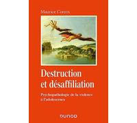 Destruction et désaffiliation: Psychopathologie de la violence à l'adolescence