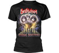 Destruction - "Eternal Devastation" T-shirt Homme/Femme Unie PH1508 (S) (Noir)
