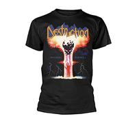 Destruction T Shirt Infernal Overkill Band Logo Nouveau Officiel Homme Noir Taille S