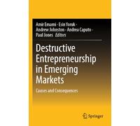 Destructive Entrepreneurship in Emerging Markets: Causes and Consequences