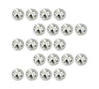 Desuibao 20 Pièces Boules Disco Miroir 5 cm, Mini Boules Disco Décoration, Decoration Gateau Boule Disco, Petites Boules Disco Deco, Boule à Facettes Disco Miroir, Boules de Noël pour Fête Ornement