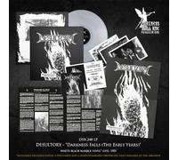 Desultory Darkness Falls - The Early Years (White Vinyl Lp) Vinyl NEUF