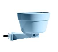 Detachable Dog Bowl, Crate Water Feeder, 250g Portable Pet Container with Clip on Cage Mount Design, Sturdy Polymer Food Dish, Spill Resistant Style Design, Puppy Feeding Tool for Indoor Outdoor Use