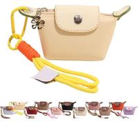 Detachable Nylon Wrist Strap Coin Purse, Mini Nylon Dumpling Bag, Women’s Cute Change Purse Wallet, Decorative Bag