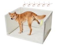 Detachable Puppy Tray, Waterproof Dog Potty Box, 23.62in Training Tray with Sturdy Build, Portable Pet Bathroom with Lightweight Design, Dog Care Accessory for Apartment Balcony Travel Home Use