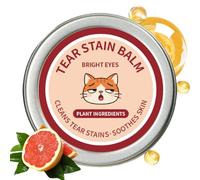 Détachant De Larmes Pour Chiens Blancs - Crème Anti-taches D'oreilles Pour Chats, Baume Nettoyant Doux 30 Ml | Dissolvant De Déchirures Pour Chiots, Soins Oculaires Efficaces Pour Chiot, Chat, Toilett